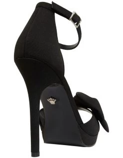 Promo 🎉 NINA Flosie Black Faille 🩴 Sandals ⌛ -Women Shoes shop 885024010 4 720x928