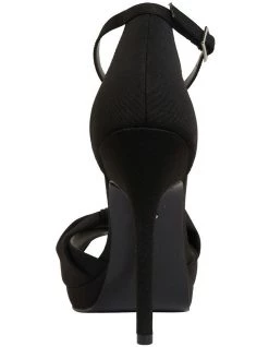 Promo 🎉 NINA Flosie Black Faille 🩴 Sandals ⌛ -Women Shoes shop 885024010 5 720x928