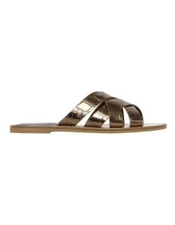 Outlet ❤️ Nine West Cade Brown 🩴 Sandals 👏