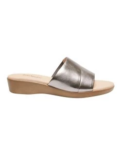 Best deal 👍 Easy Steps Ellen Pewter Metallic 🩴 Sandals 👏