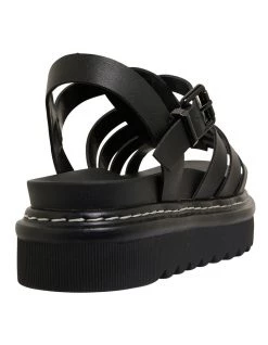 Coupon 💯 Sandler Force Black Smooth 🩴 Sandals ✨ -Women Shoes shop 886719340 4 720x928