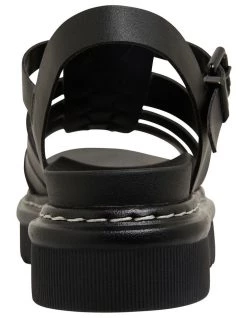 Coupon 💯 Sandler Force Black Smooth 🩴 Sandals ✨ -Women Shoes shop 886719340 5 720x928