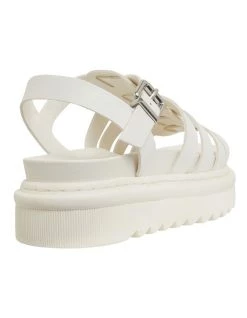 Budget 😀 Sandler Force White Smooth 🩴 Sandals 🧨 -Women Shoes shop 886719520 4 720x928