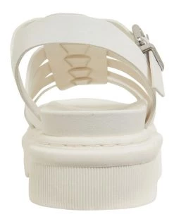 Budget 😀 Sandler Force White Smooth 🩴 Sandals 🧨 -Women Shoes shop 886719520 5 720x928