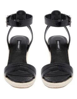 Brand new 🧨 Nine West Joie Black 🩴 Sandals 🛒 -Women Shoes shop 886814920 3 720x928