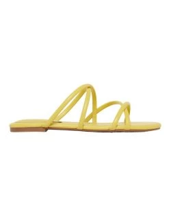 Best Sale ✨ Nine West Beva Yellow 🩴 Sandals 👏