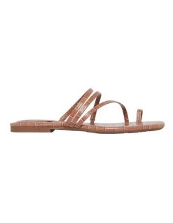 Promo 😀 Nine West Darbie Caramel 🩴 Sandals 👍