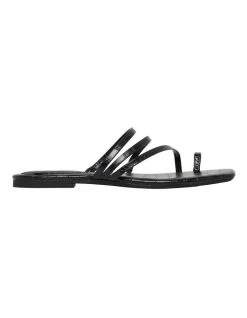 Promo 👏 Nine West Darbie Black 🩴 Sandals ⭐