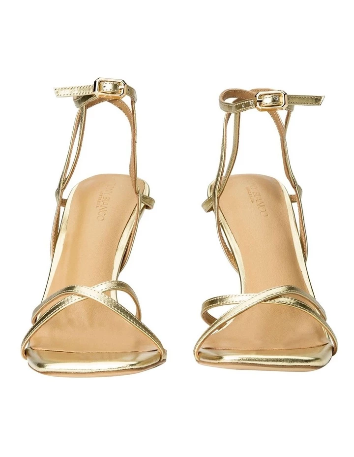 Brand new โค๏ธ Tony Bianco Frisky Gold Nappa ๐ Heels ๐งจ 2 Brand new โค๏ธ Tony Bianco Frisky Gold Nappa ๐ Heels ๐งจ - Image 2