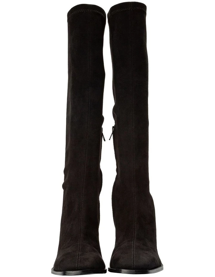 Discount 😀 Tony Bianco Renae Black Stretch Knee High 🥾 Boots 😍 2 Discount 😀 Tony Bianco Renae Black Stretch Knee High 🥾 Boots 😍 - Image 2