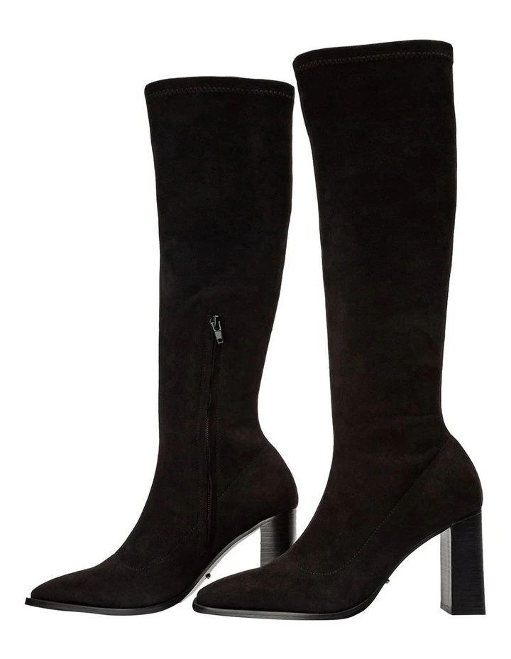 Discount 😀 Tony Bianco Renae Black Stretch Knee High 🥾 Boots 😍 3 Discount 😀 Tony Bianco Renae Black Stretch Knee High 🥾 Boots 😍 - Image 3