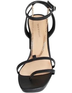 Best Pirce 👍 Belle & Bloom Stars Aligned Black Chain Heel ⭐ -Women Shoes shop 889075540 4 720x928