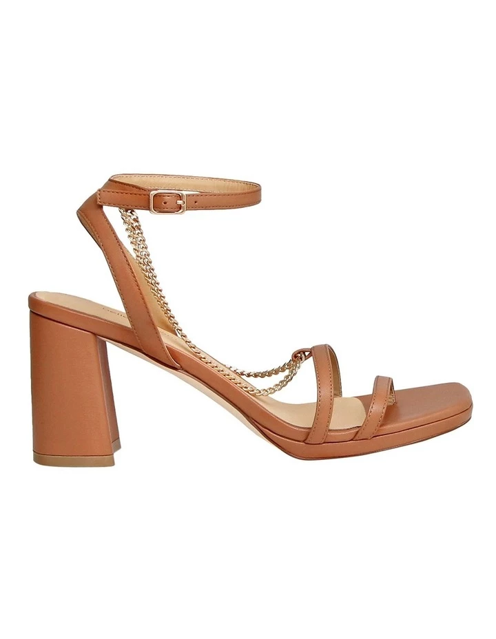 Cheap 😉 Belle & Bloom Stars Aligned Tan Chain Heel 🎁 1 Cheap 😉 Belle & Bloom Stars Aligned Tan Chain Heel 🎁
