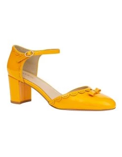 Deals ✨ Review Phoebe Orange Heel 👟 Shoe ❤️