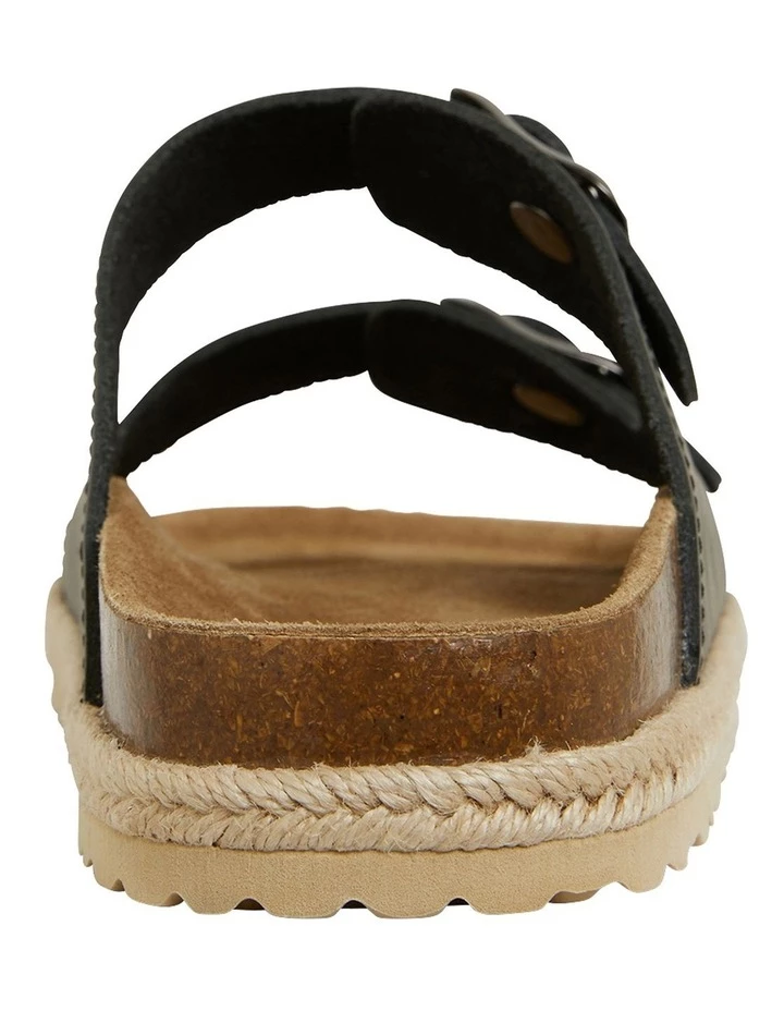 Cheapest ✔️ Easy Steps Crete Black Oily Nubuck 🩴 Sandals ⭐ 5 Cheapest ✔️ Easy Steps Crete Black Oily Nubuck 🩴 Sandals ⭐ - Image 5