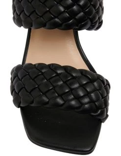 Best Sale ⭐ Sandler Hartley Black Weave 🩴 Sandals 😉 -Women Shoes shop 892601650 6 720x928
