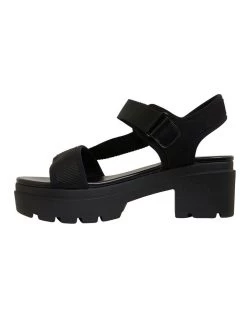Deals ✨ Sandler Canyon Black Fabric 🩴 Sandals 🎉 -Women Shoes shop 895768750 3 720x928
