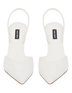 Hot Sale 🤩 Nine West Hello Ivory Leather Pumps ✨ -Women Shoes shop 897153310 3 720x928