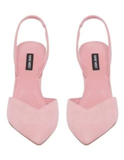 Brand new 🛒 Nine West Hello Pink Suede Pumps 🌟 -Women Shoes shop 897153400 3 720x928