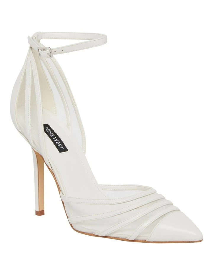 New ๐ Nine West Beck Ivory Leather Pumps ๐ฅฐ 2 New ๐ Nine West Beck Ivory Leather Pumps ๐ฅฐ - Image 2