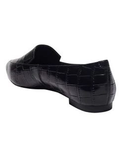 Discount 👍 Sandler Leoni Black Croc Print Flat 👟 Shoes 🤩 -Women Shoes shop 900445420 6 720x928