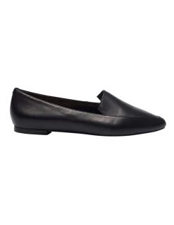 Budget 🤩 Sandler Leoni Black Glove Flat 👟 Shoes ⌛