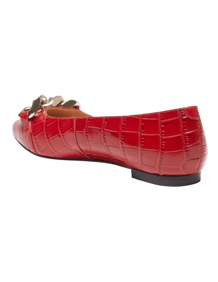 Hot Sale ๐ฏ Sandler Lacey Red Croc Print Flat ๐ Shoes ๐ 6 Hot Sale ๐ฏ Sandler Lacey Red Croc Print Flat ๐ Shoes ๐ - Image 6