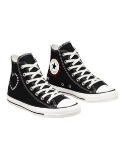 Coupon 🔥 Converse Chuck Taylor All Star Crafted With Love Black 👟 Sneaker ⭐ -Women Shoes shop 900875620 3 720x928