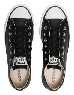 New 🥰 Converse Chuck Taylor All Star Black Leather Platform 👟 Sneakers 🔔 11 New 🥰 Converse Chuck Taylor All Star Black Leather Platform 👟 Sneakers 🔔 -Women Shoes shop 900875710 7 720x928