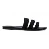 Flash Sale 🔔 Roxy Wyld Rose Black Leather Slides 🎁