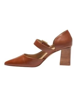 Cheap ✔️ Jane Debster Giselle Cognac Glove Heeled 👟 Shoes ✔️ -Women Shoes shop 902163070 3 720x928