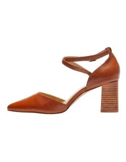 Cheapest 🔥 Jane Debster Gwyneth Cognac Glove Heeled 👟 Shoes ✔️ -Women Shoes shop 902163430 3 720x928