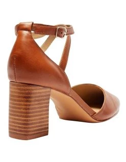 Cheapest 🔥 Jane Debster Gwyneth Cognac Glove Heeled 👟 Shoes ✔️ -Women Shoes shop 902163430 4 720x928