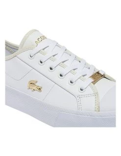 Flash Sale 👏 Lacoste Ziane Plus White Leather Tonal 👟 Sneakers 🔔 -Women Shoes shop 902196010 4 720x928