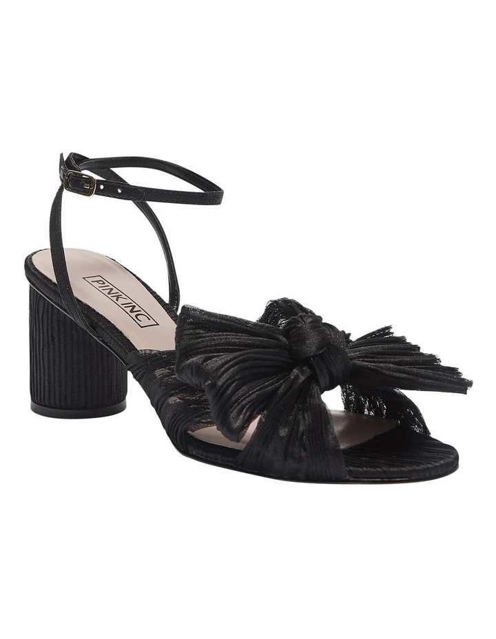 Best deal โค๏ธ Pink Inc Secret Black Fabric ๐ฉด Sandals ๐ 2 Best deal โค๏ธ Pink Inc Secret Black Fabric ๐ฉด Sandals ๐ - Image 2