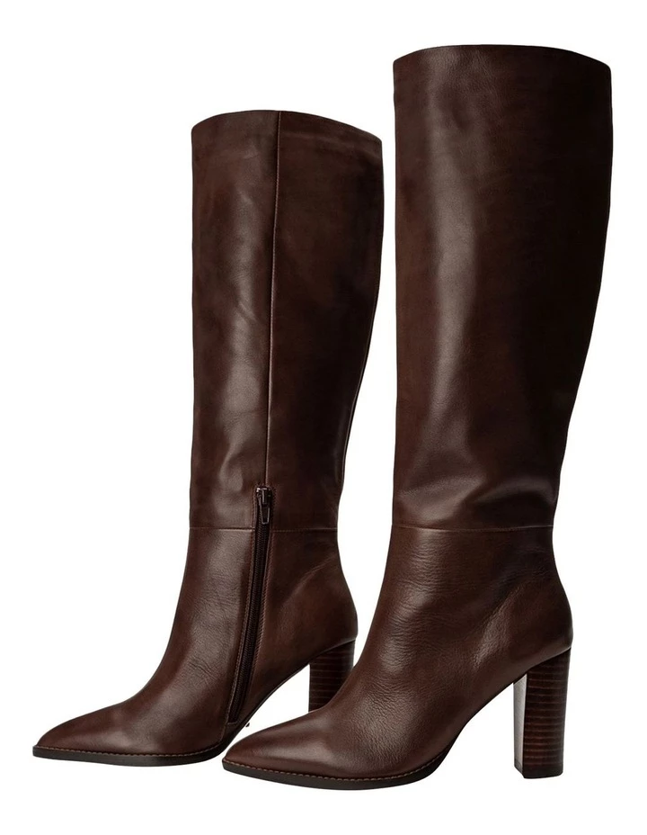 Budget 🛒 Tony Bianco Skyla Chocolate Como 🥾 Boots 🔔 2 Budget 🛒 Tony Bianco Skyla Chocolate Como 🥾 Boots 🔔 - Image 2