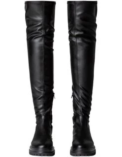 Budget 😍 Tony Bianco Wild Black Venezia 🥾 Boots 🌟 -Women Shoes shop 904527460 4 720x928